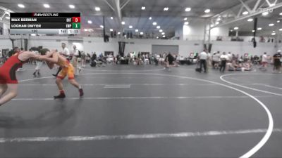 120 lbs Round 4 (6 Team) - Max Berman, Team Shutt vs Loghan Dwyer, Empire