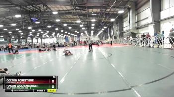 52 lbs Rd# 10- 4:00pm Saturday Final Pool - Colton Forestiere, East Coast Elite vs Hagan Wolfenberger, Oklahoma Outlaws Red