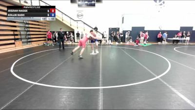285 lbs Cons. Round 2 - Jesziah Hagge, IL vs Kollin Nash, IL