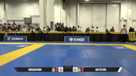 Matteo Sor. vs Abraham MWA 2025 World IBJJF Jiu-Jitsu No-Gi Championship