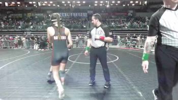 119 lbs Semifinal - Veronika Atorina, Fair Lawn vs Eliana Galarza, Nutley Raiders