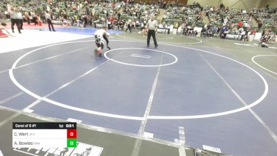 109 lbs Consi Of 8 #1 - Curtis Wert, Jr Eagles vs Austin Bowles, Swamp Monsters WC