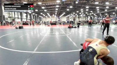 170 lbs Consi Of 32 #1 - Cooper Doxstader, NY vs Justin Ryland, DE