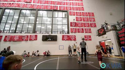 37-40 lbs Consolation - Karter Ailey, Blackwell Wrestling Club vs AJ Smith, Little Axe Takedown Club