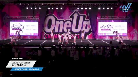 Legacy Athletics - Crystals [2023 L1 Youth - D2 - Small - B Day 1] 2023 One Up Grand Nationals