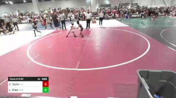 61 lbs Consi Of 8 #2 - Zayden Taylor, Elk Grove Wr Ac vs Lucas Chee, Fearless