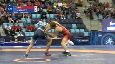 55 kg 1/2 Final - Cory Daniel Land, United States vs Zhantoro Mirzaliev, Kyrgyzstan