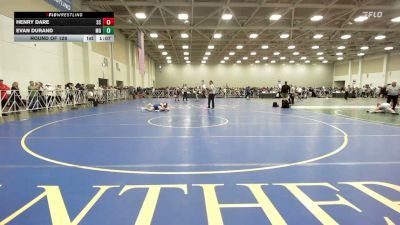 132 lbs Round Of 128 - Henry Dare, SC vs Evan Durand, MD