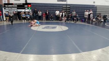 90 lbs Champ. Round 2 - Kellen Fender, Hawk Wrestling Club vs Eli Armstrong, East Idaho Elite Wrestling Club