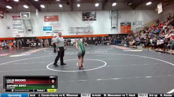 125 lbs Quarterfinal - Lillie Brooks, Dayton vs Saphira Bipat, Gilchrist