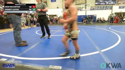 58 lbs Consolation - Hank Hurd, Pawhuska Elks Takedown vs Blaine Horton, Newkirk Takedown Club