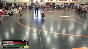 PW-12 lbs Cons. Semi - Cole Spenner, Lynx Wrestling Club vs Griffin O`Shea, NEIWC