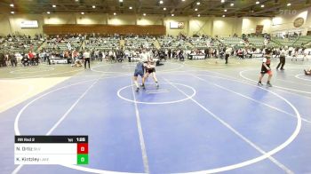 109 lbs Rr Rnd 2 - Nyah Ortiz, Silver State Wr Ac vs Kya Kintzley, Lakeview MC