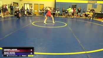 130 lbs Round 3 - Amanda Jaeger, Next Level Training Academy vs Reese Vehige, Hays Wrestling Club