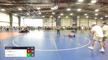 105 lbs Rr Rnd 2 - Layne Foster, Brady Strong vs Colln Bartos, Ragin Raisins Catawba