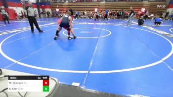 138 lbs Round Of 16 - Michael Brunson, Hilldale vs Aj Kerr, Bartlesville High School