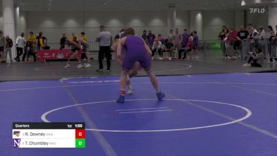 157 lbs Quarters - Ryder Downey, Northern Iowa vs Trevor Chumbley, Northwestern