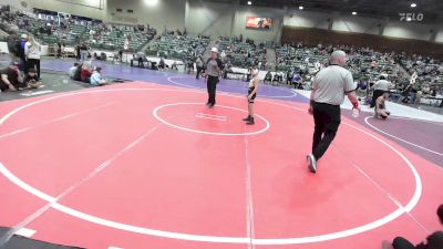 82 lbs 2nd Place - Jaxson Sanchez, Delta Wrestling Club vs Austin Miller, USA Gold