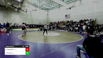 120 lbs Consi Of 8 #1 - Andrew Davidoff, Glen Rock vs Justin Quiros, Don Bosco Prep