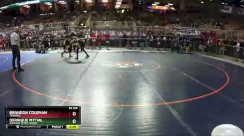 1A 120 lbs Cons. Round 1 - Derrique Mytial, Gateway (Fort Myers) vs Brandon Coleman, Tenoroc