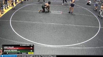 150 lbs Round 2 - Jake Miller, Team Bear Wrestling Club vs Shamar Brown, Jr. Islanders Wrestling Club