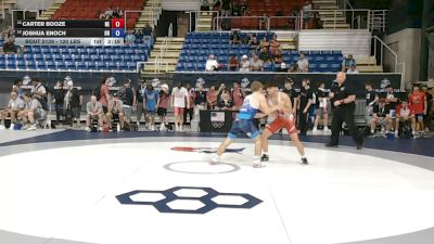 120 lbs Cons. Rd Of 16 - Carter Booze, Nebraska vs Joshua Enoch, Oregon
