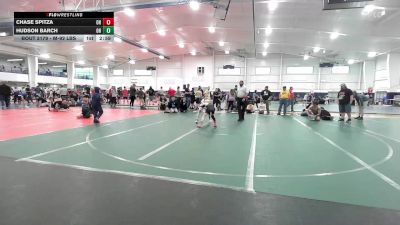 M-92 lbs 3rd Place - Chase Spitza, OH vs Hudson Barch, OH