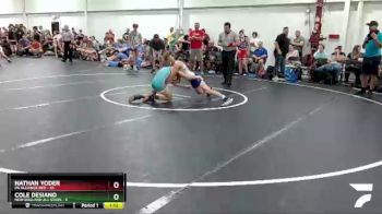 92 lbs Round 2 (8 Team) - Nathan Yoder, PA Alliance Red vs Cole Desiano, New England All Stars