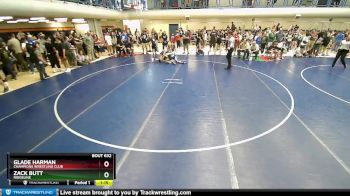 144 lbs Cons. Semi - Glade Harman, Champions Wrestling Club vs Zack Butt, Ridgeline