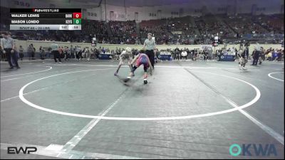 70 lbs Consi Of 8 #2 - Walker Lewis, Dark Cloud Wrestling Club vs Mason Londo, Keystone Kids Wrestling Club