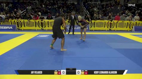Kody Leonardo Alarcon vs Jay Velasco 2025 Pan IBJJF Jiu-Jitsu No-Gi Championship