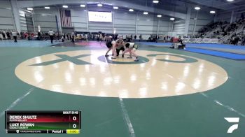 5-157 lbs Cons. Round 1 - Derek Shultz, Floyd Kellam vs Luke Rowan, Louisa County