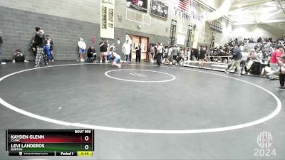 153 lbs Cons. Round 5 - Kayden Glenn, Clark vs Levi Landeros, Burton