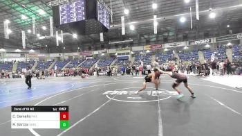 138 lbs Consi Of 16 #2 - Caleb Demello, Pikes Peak Warriors vs Romeo Garcia, Garden City WC