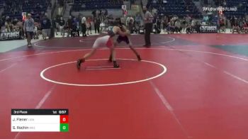 113 lbs 3rd Place - Jayson Flener, Lions Wrestling Club vs Sebastian Rochin, Arizona College Prepatory