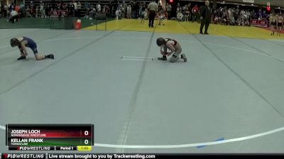 55 lbs Champ. Round 1 - Kellan Frank, Tomah/LAW vs Joseph Loch, Nononsense Wrestling