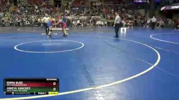 170 lbs Semifinal - Mireya Sanchez, West Fargo Sheyenne vs Emma Buee, Des-Lacs Burlington