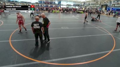 150 lbs Quarterfinal - Jason Dube, Unattached vs Parker Reynolds, Unattached