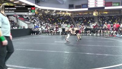 144 lbs 5th & 7th Place - Jase Jaspers, Mount Vernon vs Ben Walsh, Sergeant Bluff-Luton