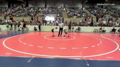 57 lbs Semifinal - Emery Sheridan, Morris Fitness Wrestling Club vs Jaxson Nagel, Bluff Wrestling Club