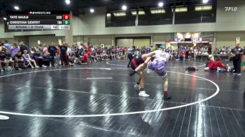120 lbs Round 1 (6 Team) - Tate Sauls, Ground Zero WC vs Christian Gentry, Trojan WA