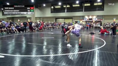 120 lbs Round 1 (6 Team) - Tate Sauls, Ground Zero WC vs Christian Gentry, Trojan WA