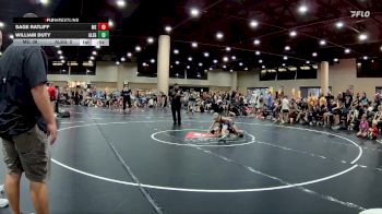 75 lbs Round 2 (6 Team) - William Duty, Alabama Elite Gold vs Sage Ratliff, Moyer Elite