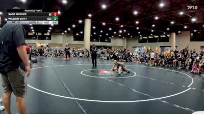 75 lbs Round 2 (6 Team) - William Duty, Alabama Elite Gold vs Sage Ratliff, Moyer Elite