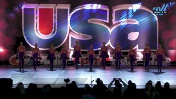 AZ ACES - Junior Red Pom "Boogie Fever" [2025 Junior - Pom Day 2] 2025 USA All Star Dance Super Nationals