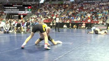 1A-144 lbs Cons. Round 2 - Cooper Franklin, Alburnett vs Kyle Engelken, Maquoketa Valley