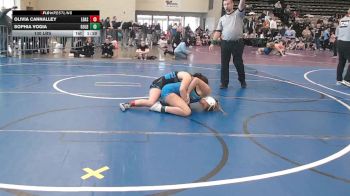 130 lbs Rr Rnd 2 - Olivia Cannalley, Lady Assassins - Girls vs Sophia Vogia, All I See Is Gold Academy - Girls