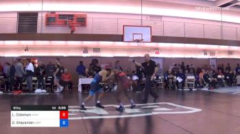 60 kg Quarterfinal - Lillashawn Coleman, Army (WCAP) vs David Stepanian, Northern Michigan USOEC