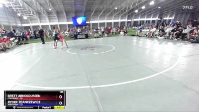 165 lbs Round 2 (8 Team) - Brett Arnoldussen, Colorado vs Ryder Zdanczewicz, Wisconsin