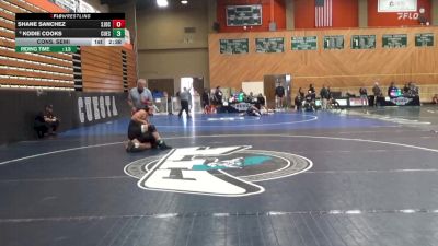 174 lbs Cons. Semi - Shane Sanchez, San Joaquin Delta College vs Kodie Cooks, Cuesta
